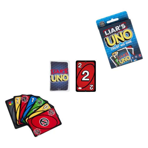 Игра UNO Liar's Mattel foto