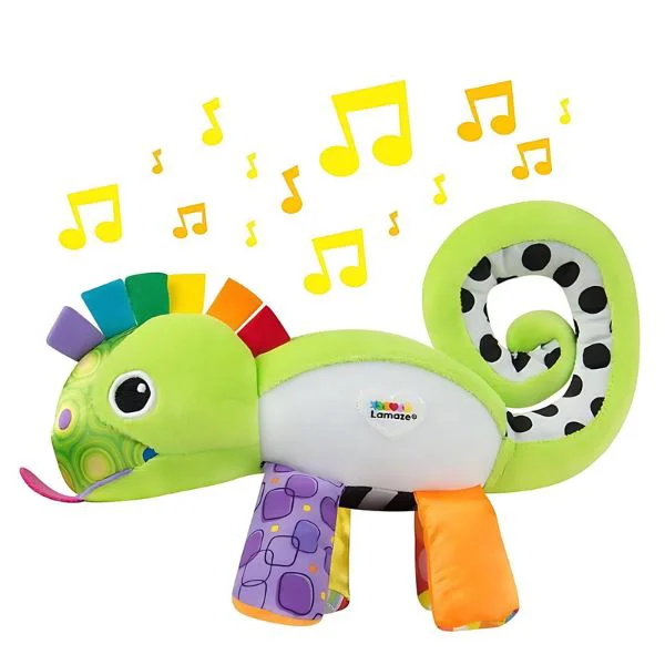 Jucarie cu sunete si lumina Tomy Cameleonul Rosie Lamaze foto
