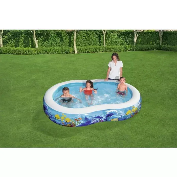 Piscina gonflabila Bestway "Lumea subacvatica", 262x157x46 cm, 544 L foto