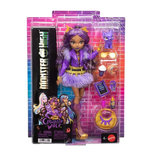 Игровой набор Monster High "Clawdeen Wolf" с аксессуарами foto