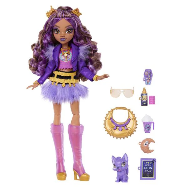 Игровой набор Monster High "Clawdeen Wolf" с аксессуарами foto