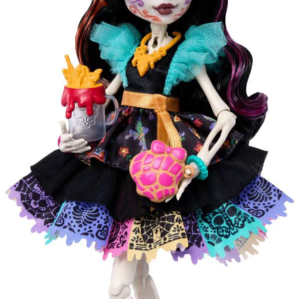 Set de joaca Monster High "Skelita Calaveras" cu accesorii foto