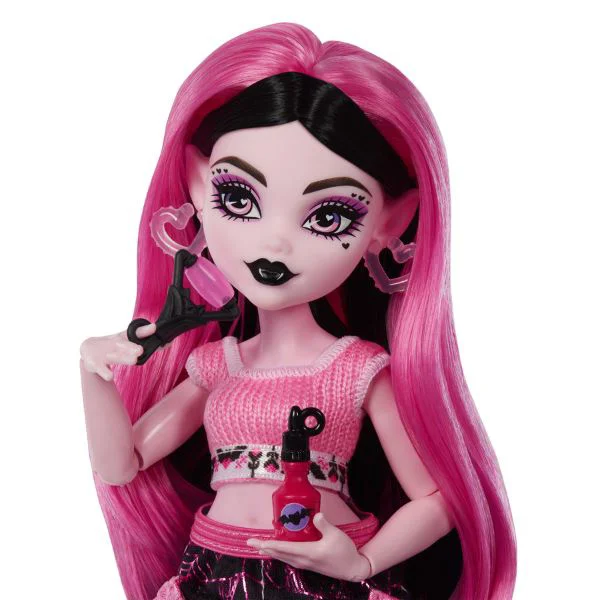 Set de joaca Monster High Self-Scare Secrets "Draculaura" cu accesorii foto