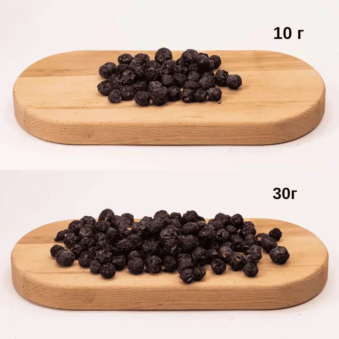 Био сублимированная черника Vitberry, 30 г foto