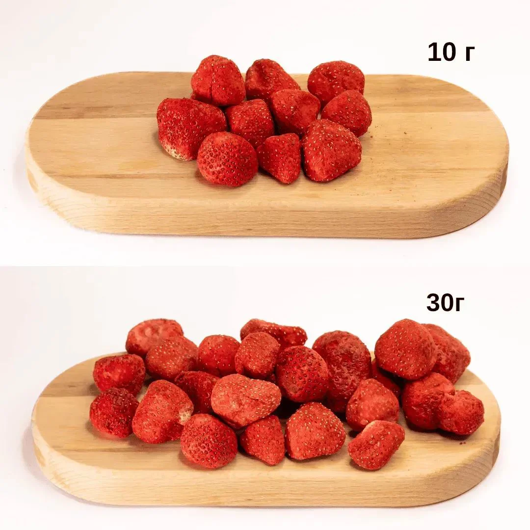 Био сублимированная клубника Vitberry, 30 г foto