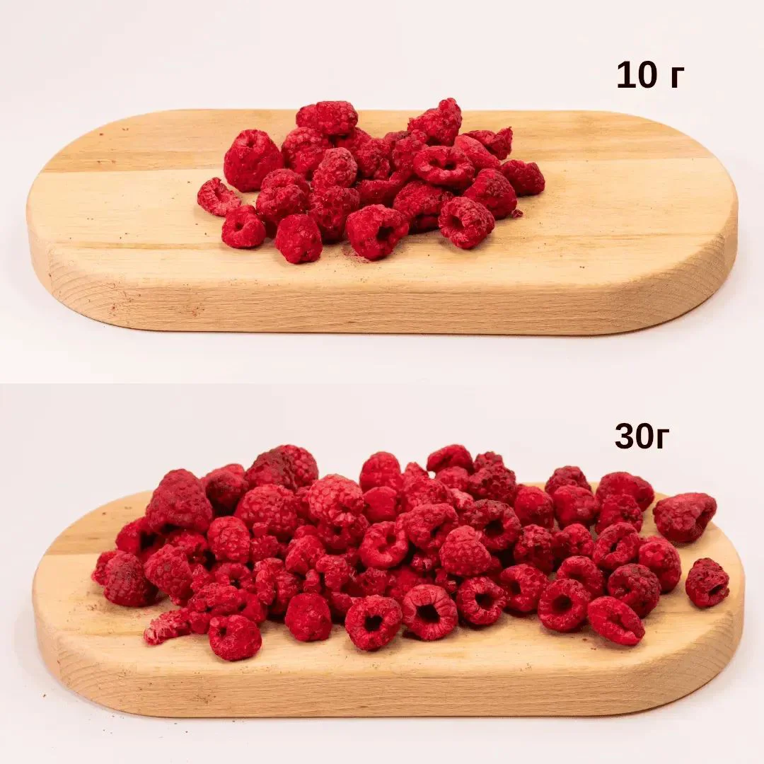 Био сублимированная малина Vitberry, 30 г foto