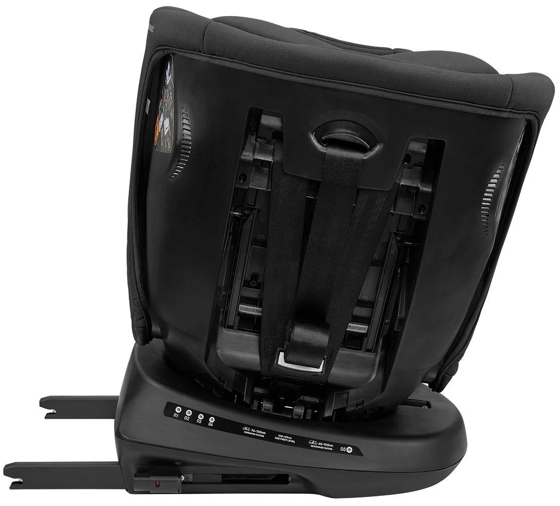 Автокресло KikkaBoo i-Defend i-Size Black, 40-150 см foto