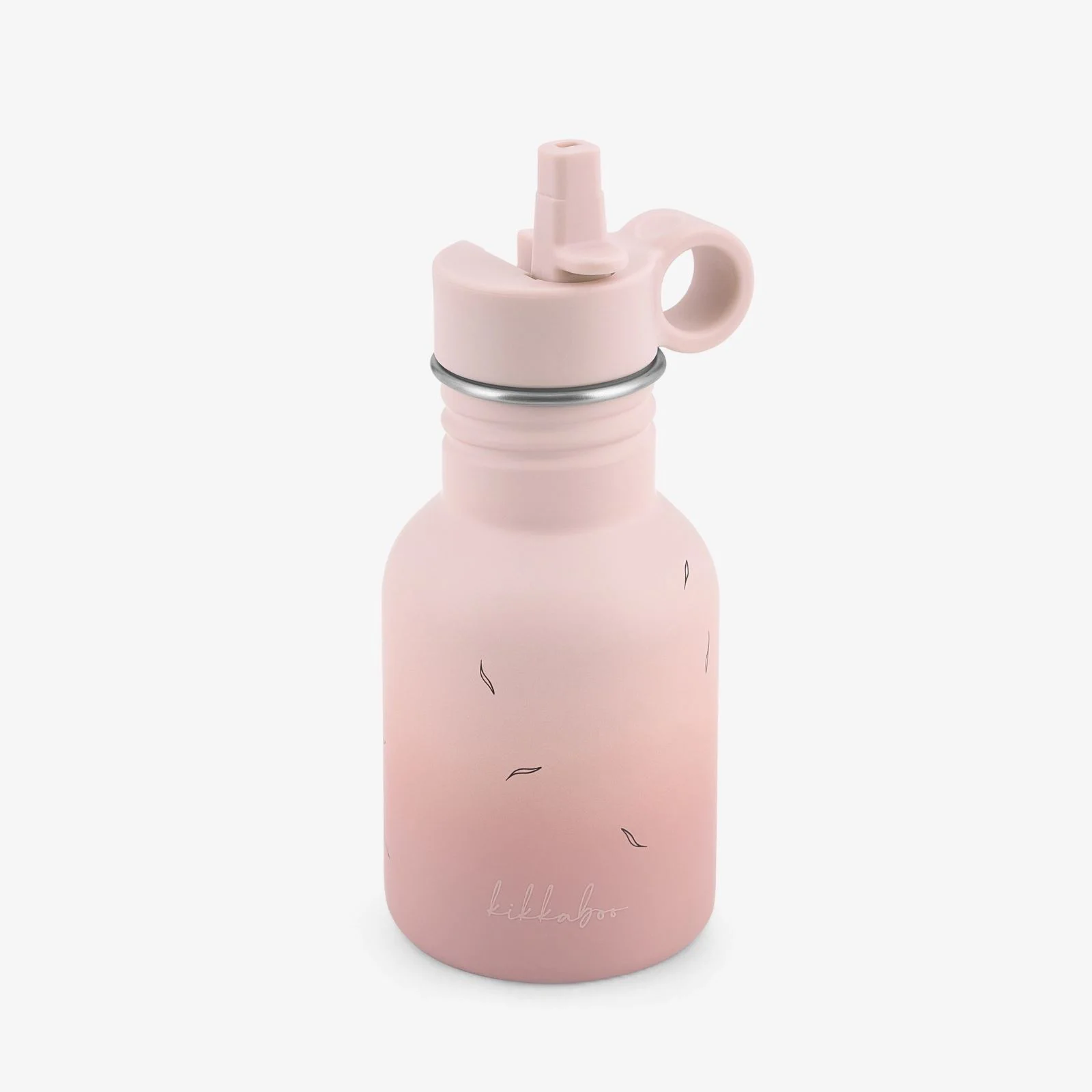 Sticla KikkaBoo Flora Blush, 350 ml foto