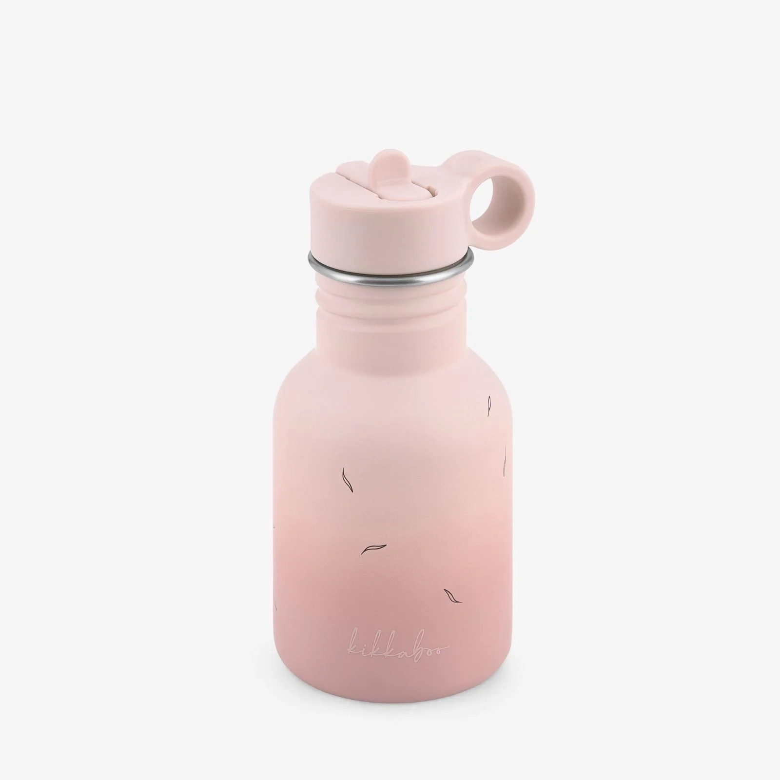 Sticla KikkaBoo Flora Blush, 350 ml foto
