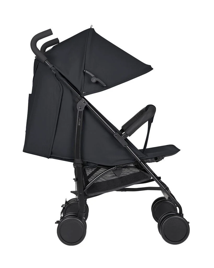 Carucior de plimbare KikkaBoo Beetle 2 Black foto