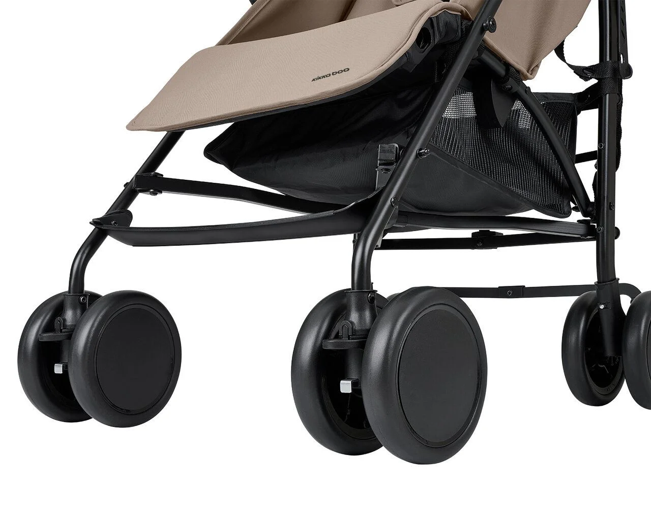 Carucior de plimbare KikkaBoo Beetle 2 Dark Beige foto