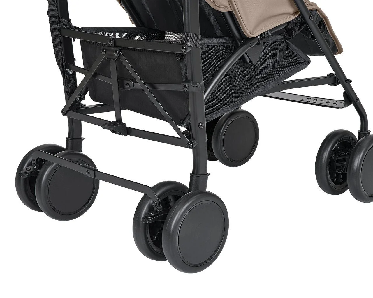 Carucior de plimbare KikkaBoo Beetle 2 Dark Beige foto