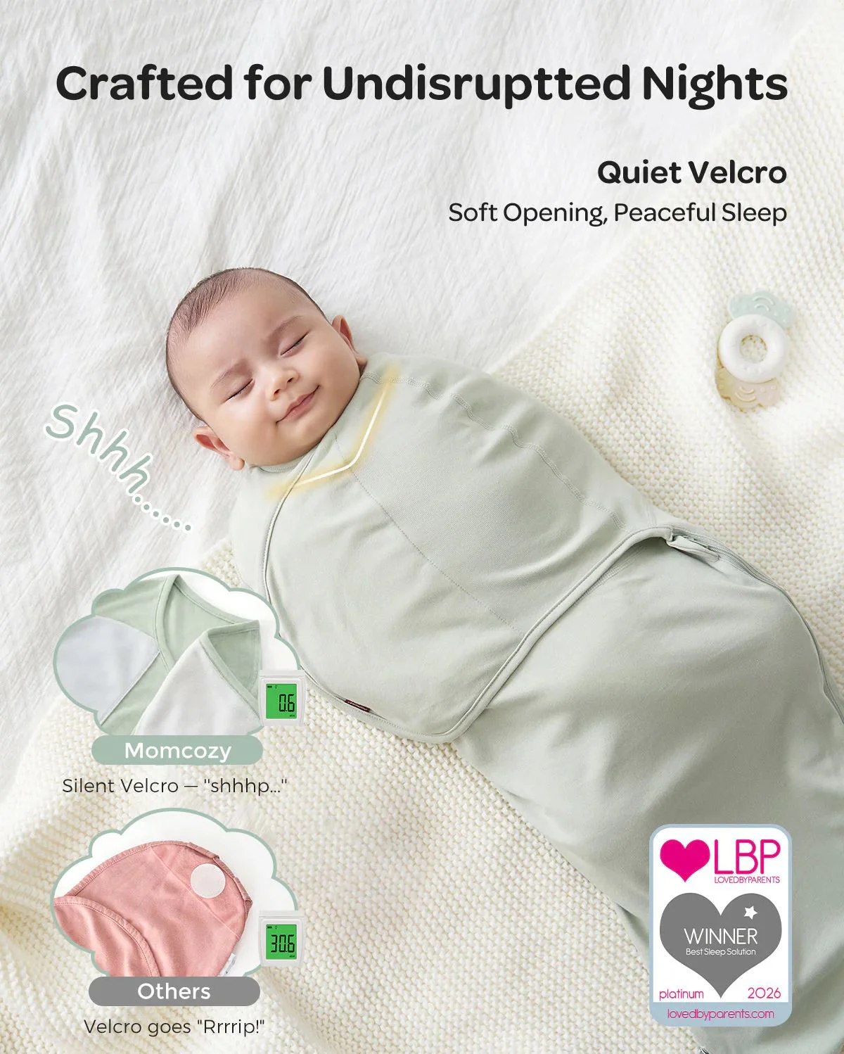Система пеленания для новорожденных Momcozy Serenity, 2 шт. foto