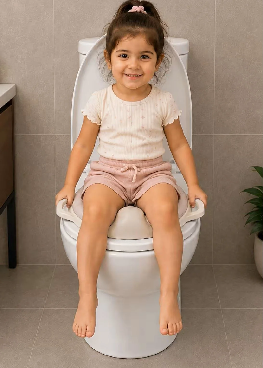 Reductor pentru WC BabyJem Mega Green foto