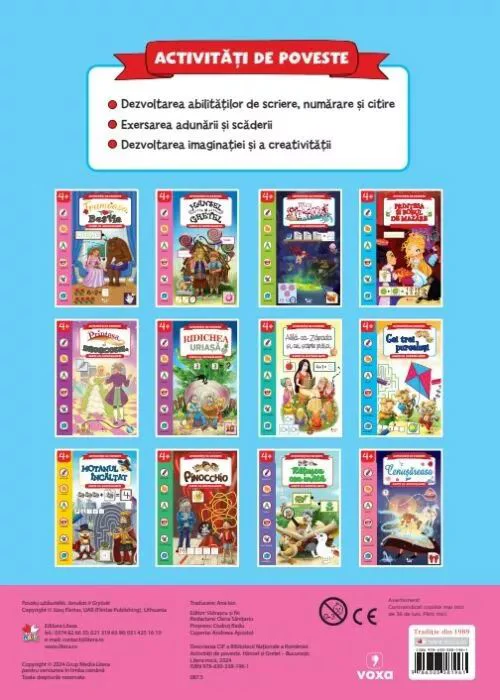 Activitati de poveste. Hansel si Gretel. Carte cu autocolante foto