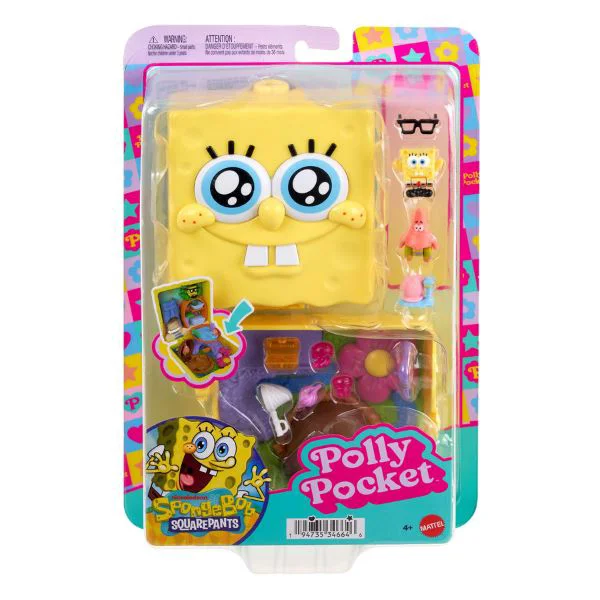 Set de joaca Mattel Polly Pocket Sponge Bob foto