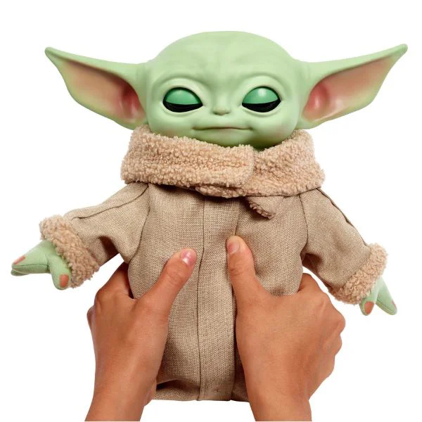 Jucarie de plus Star Wars: Grogu mandalorian Mattel foto