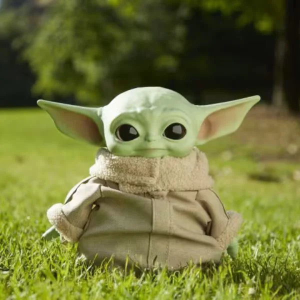 Jucarie de plus Star Wars: Grogu mandalorian Mattel foto