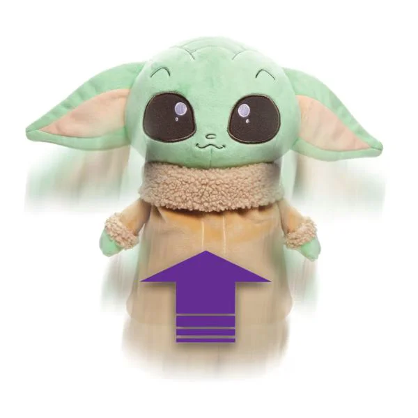 Jucarie de plus interactiva Star Wars Grogu Mattel foto