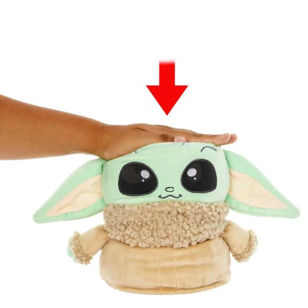 Jucarie de plus interactiva Star Wars Grogu Mattel foto