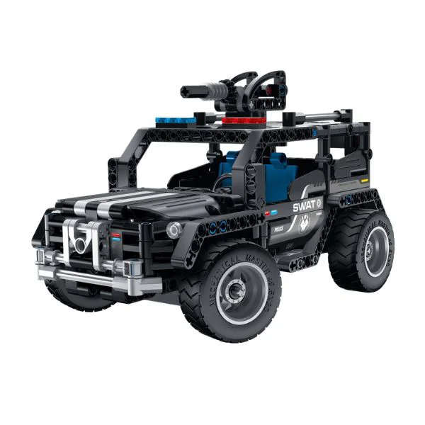 Set de constructie 2 in 1 iM.Master Masina SWAT, 391 el. foto