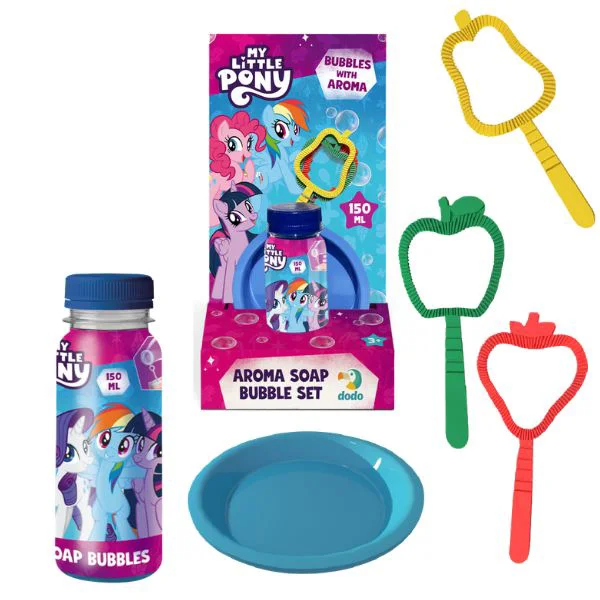 Набор для мыльных пузырей Dodo My Little Pony, 150 мл foto