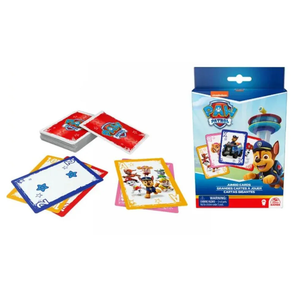 Carti pentru joc Jumbo Paw Patrol Spin Master foto