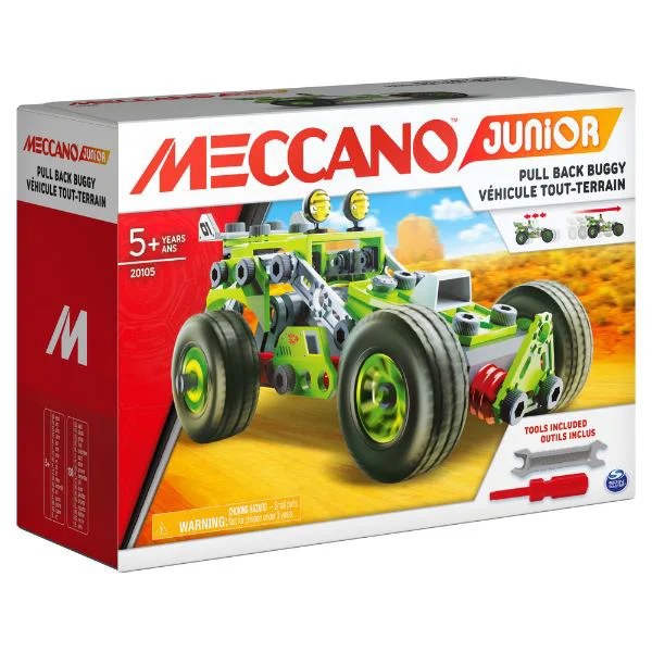 Конструктор с инерционным механизмом Meccano Junior «Багги», 138 эл. foto