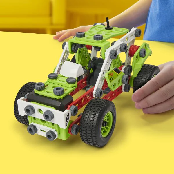 Конструктор с инерционным механизмом Meccano Junior «Багги», 138 эл. foto