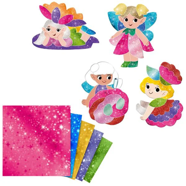 Set de creatie magnetic cu folie Dodo "Zanele padurii" foto