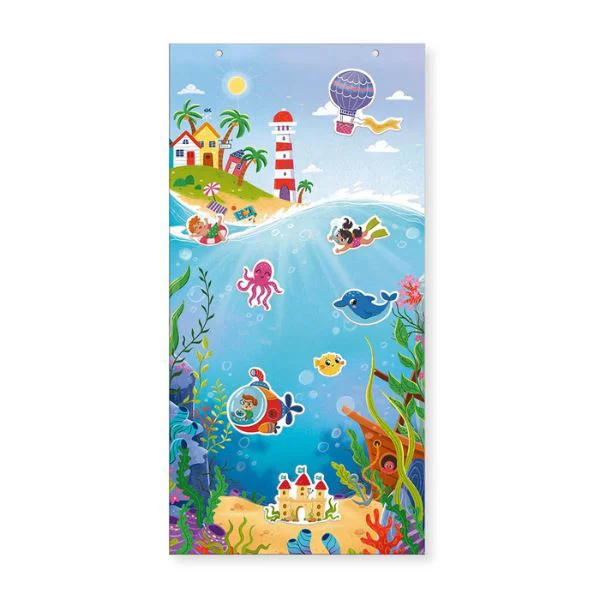Set de joaca cu stickere Dodo "Lumea subacvatica" foto