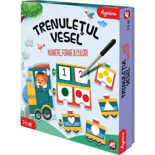 Joc Sorter Agerino Trenuletul vesel foto