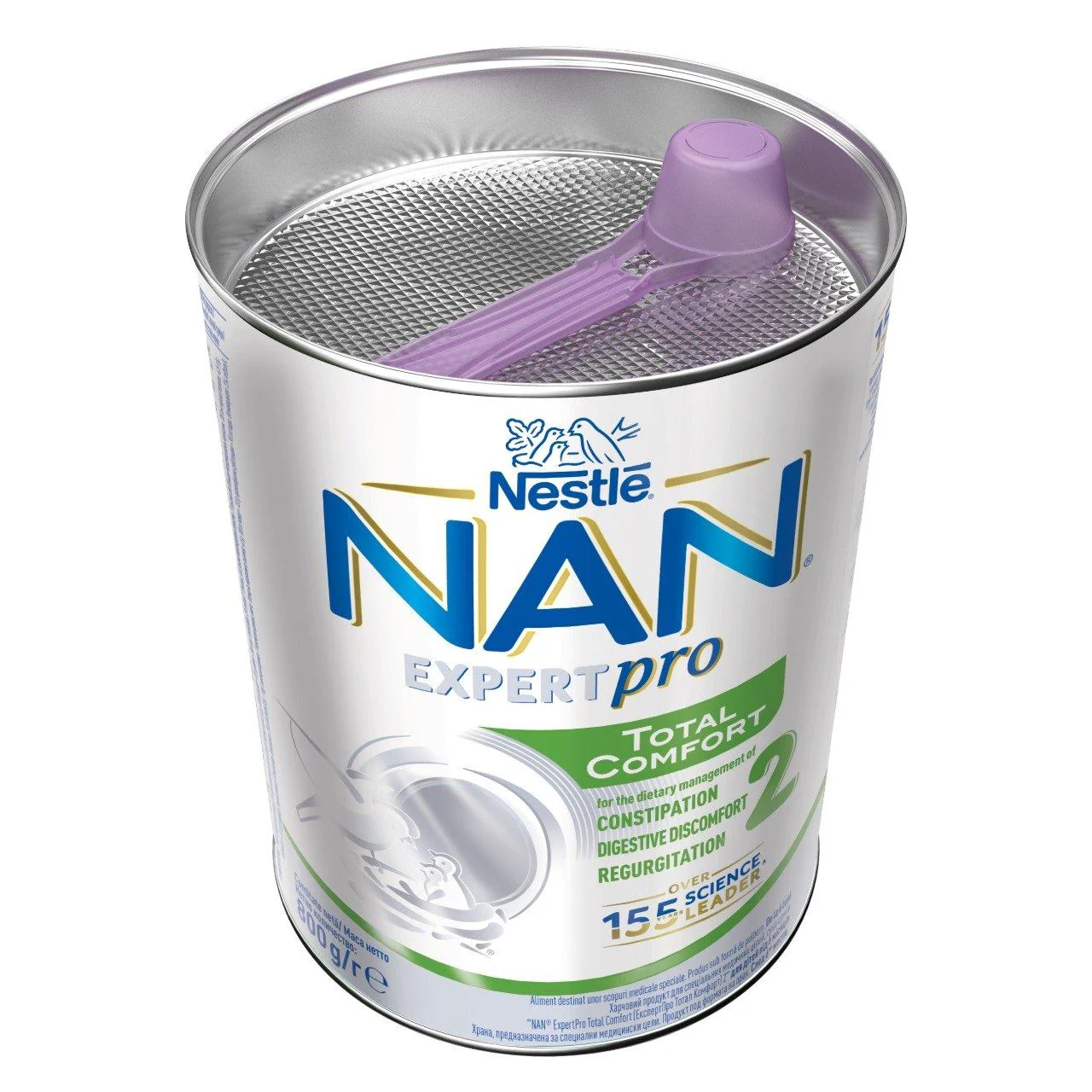 Formula de lapte Nestle NAN Total Confort 2 (6-12 luni), 800 g foto