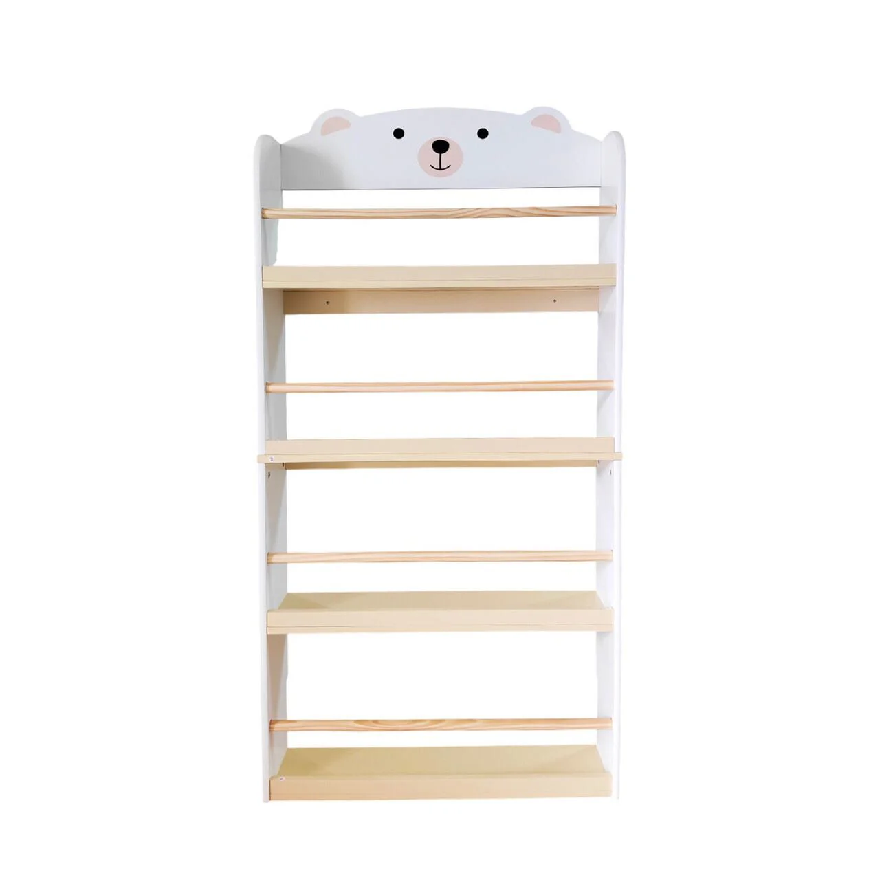 Raft pentru depozitare carti si jucarii U-grow Bear foto