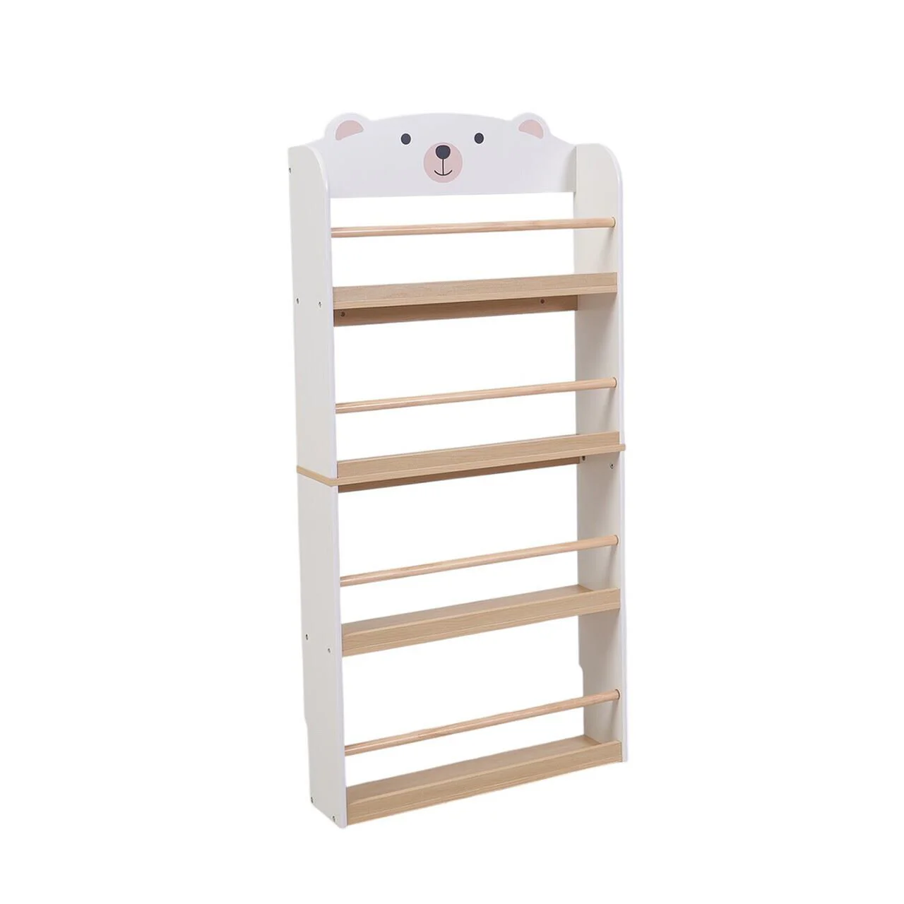 Raft pentru depozitare carti si jucarii U-grow Bear foto