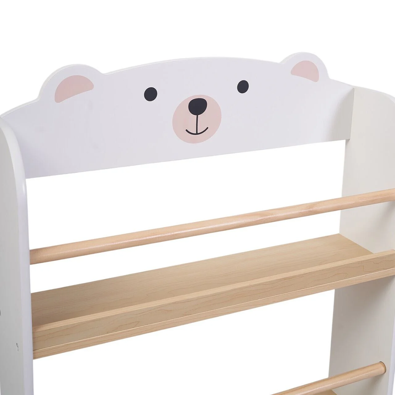 Raft pentru depozitare carti si jucarii U-grow Bear foto