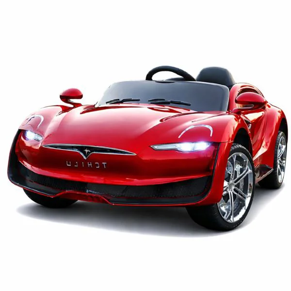 Kids car Masinuta electrica 6V7Ah, motor 380x2, roti EVA, scaun din piele foto