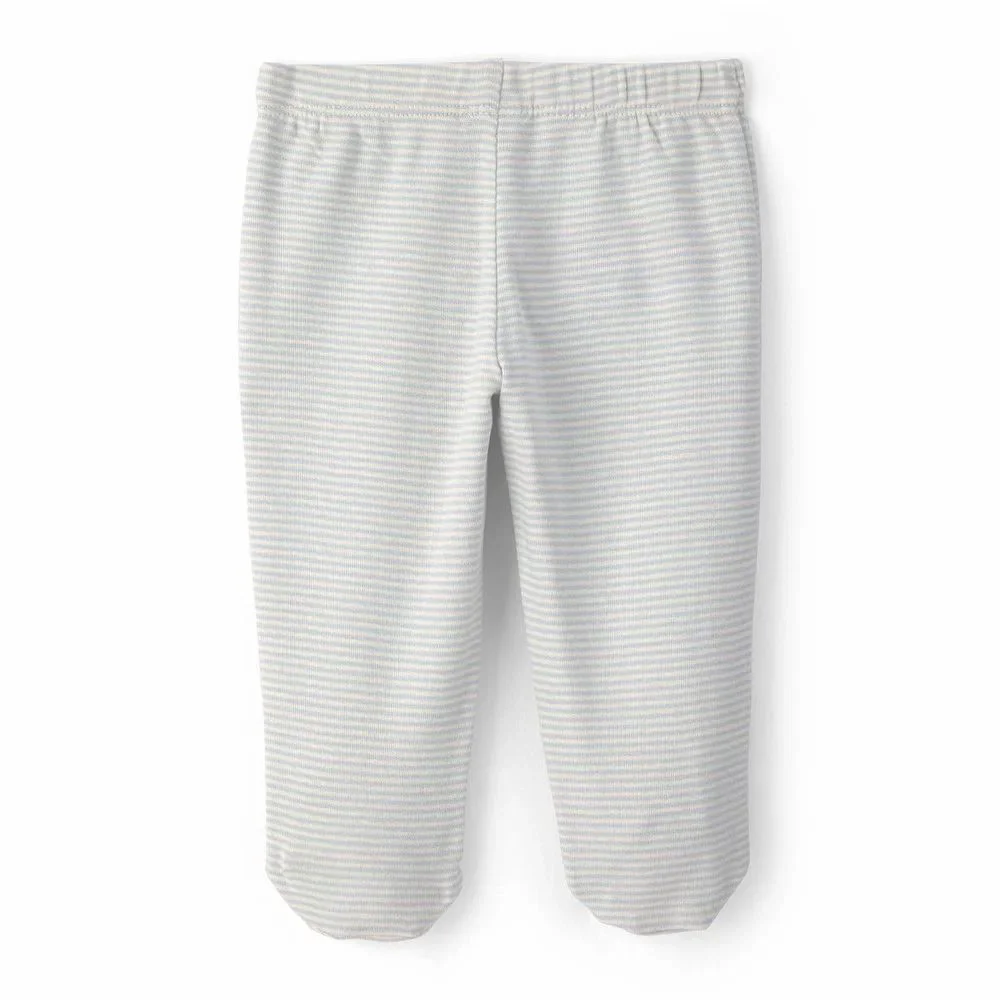 Carter's Set 2 perechi de pantaloni cu talpa Blue Stripes foto