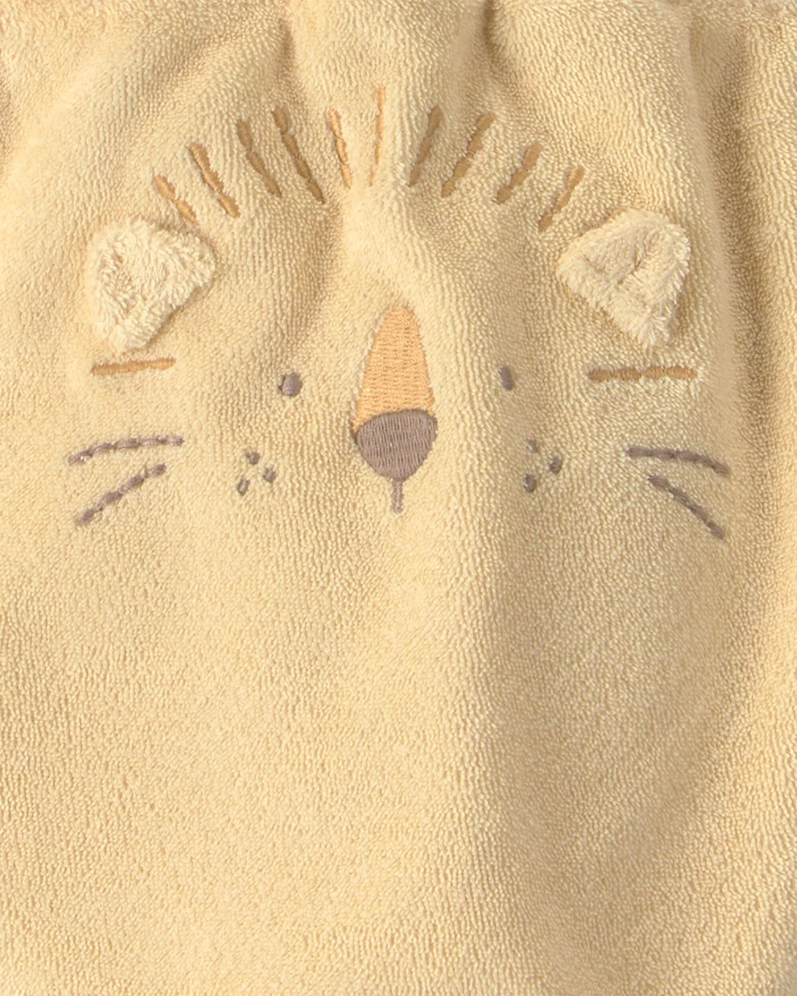 Carter's Set 3 piese Terry Lion - vesta cu gluga, pantaloni si body foto