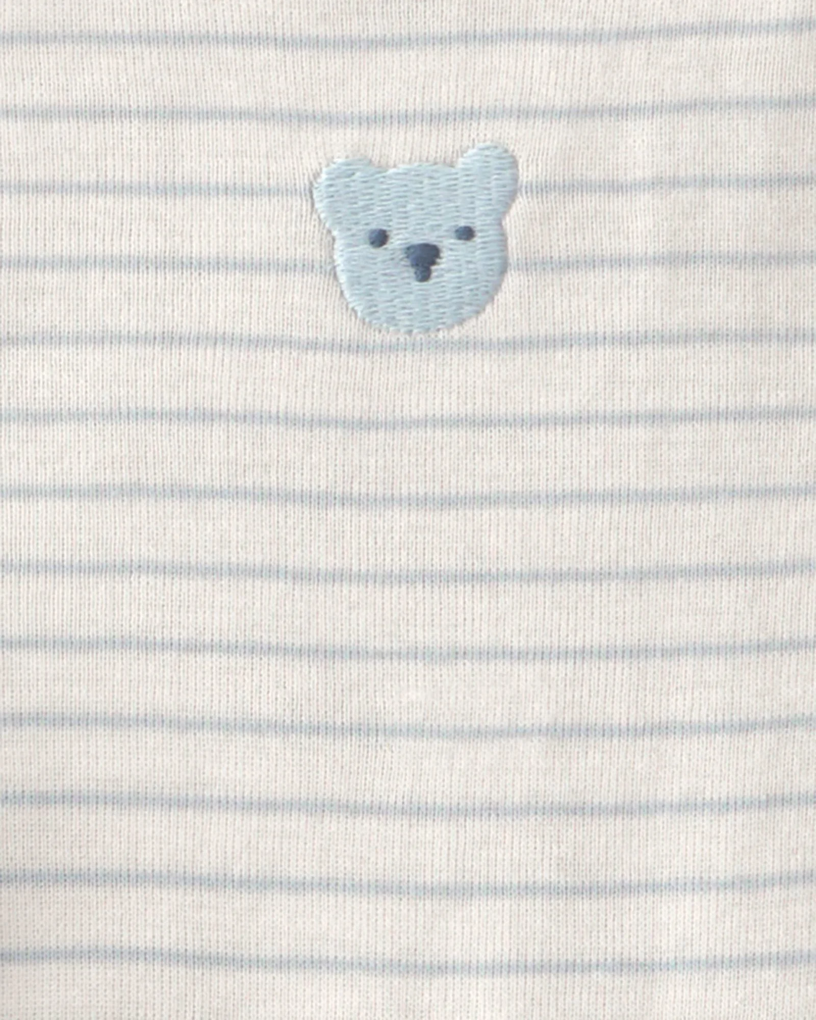 Carter's Set 3 piese Terry Bear - vesta cu gluga, pantaloni si body foto