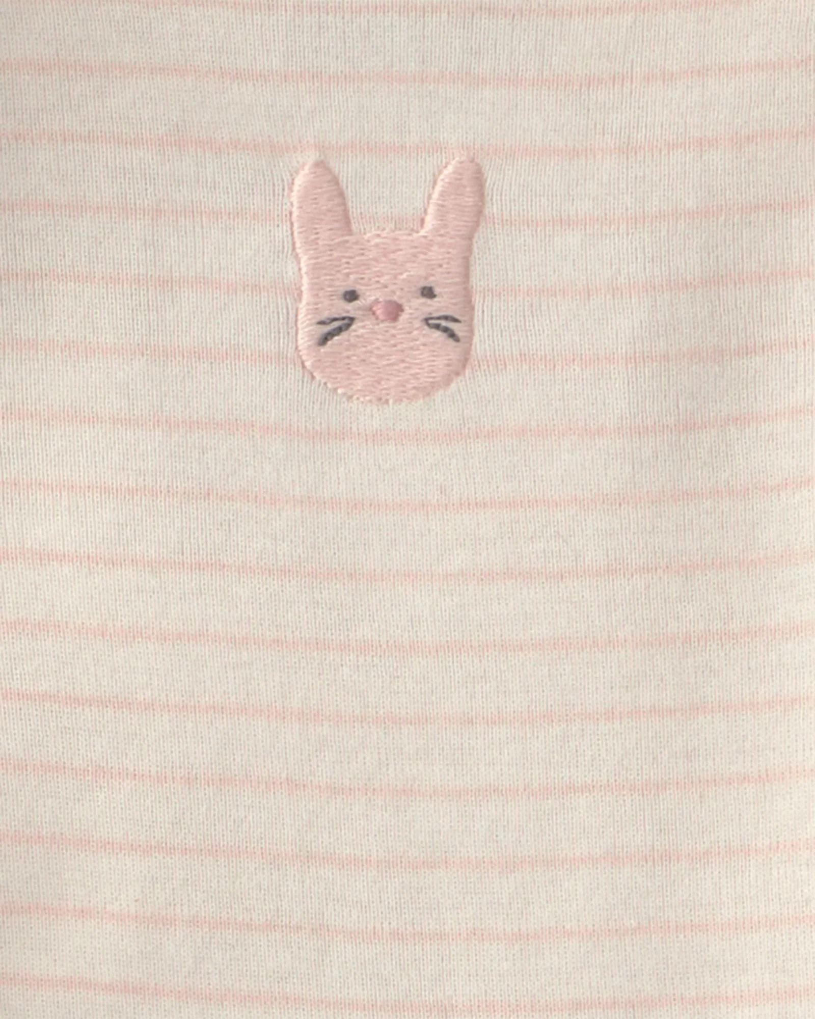 Carter's Set 3 piese Terry Bunny - vesta cu gluga, pantaloni si body foto