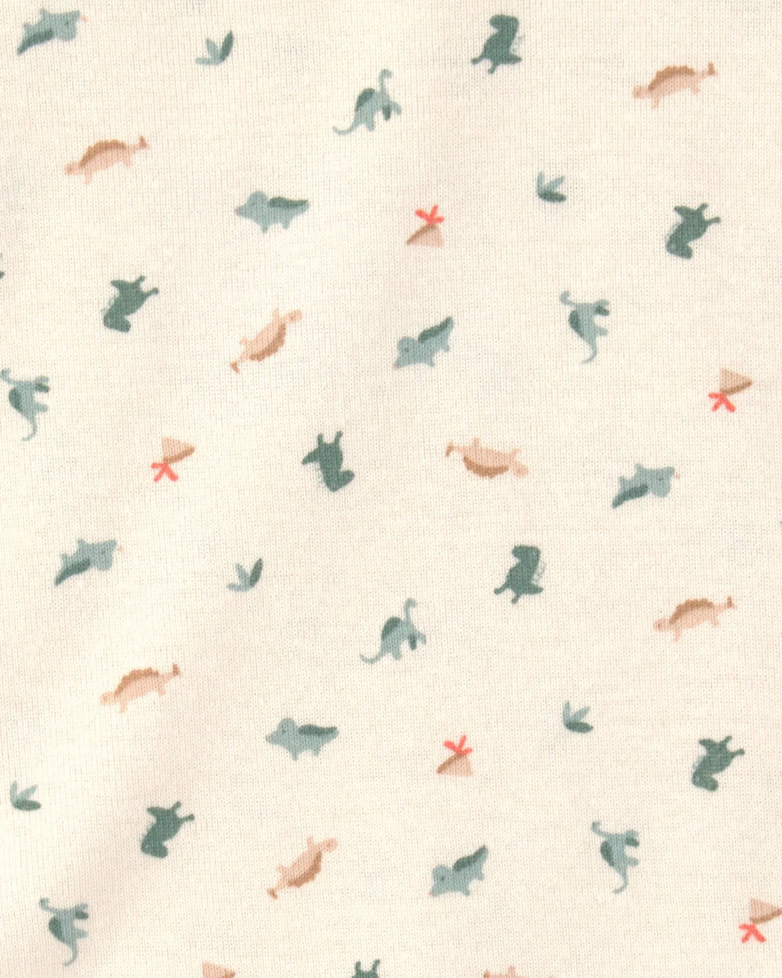 Carter's Set 4 body cu maneca lunga Dinos & Stripes foto