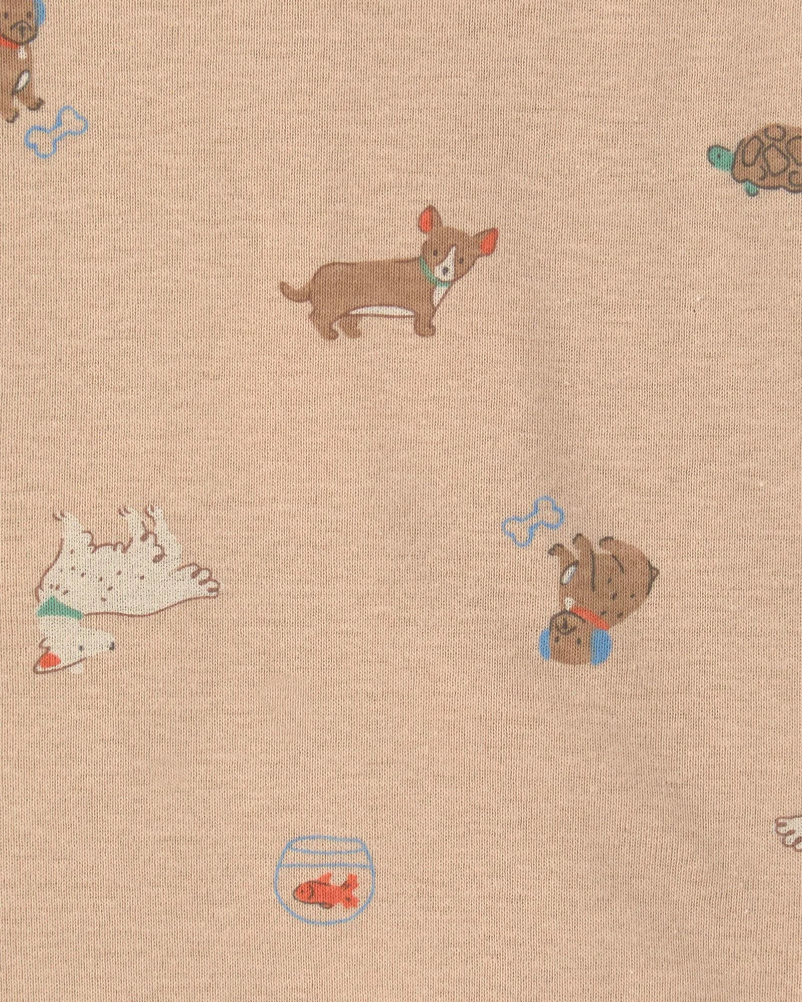 Carter's Набор из 4 боди с длинным рукавом Dogs foto