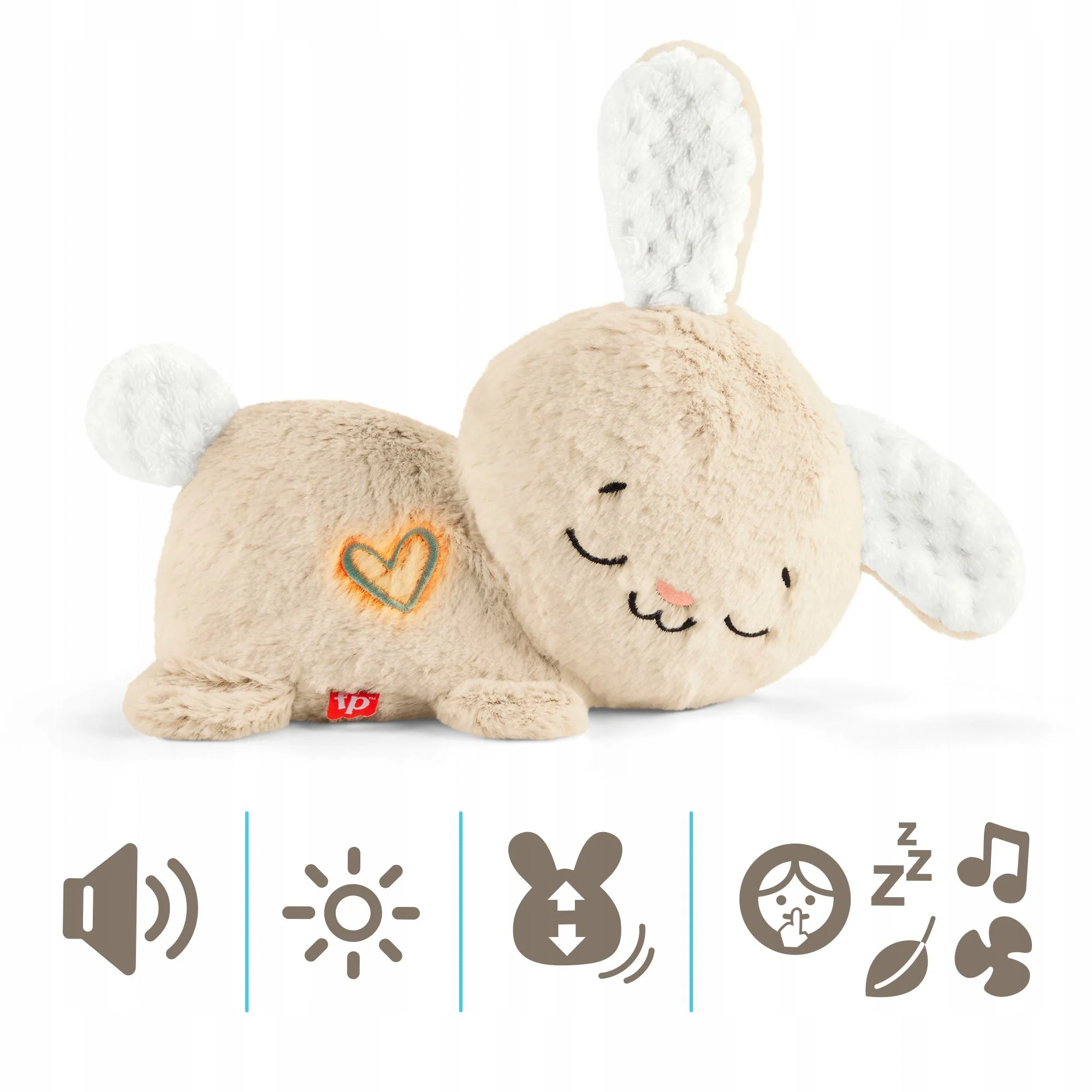 Jucarie muzicala pentru somn Fisher-Price Iepurasul adormit - calmator, 5 melodii foto