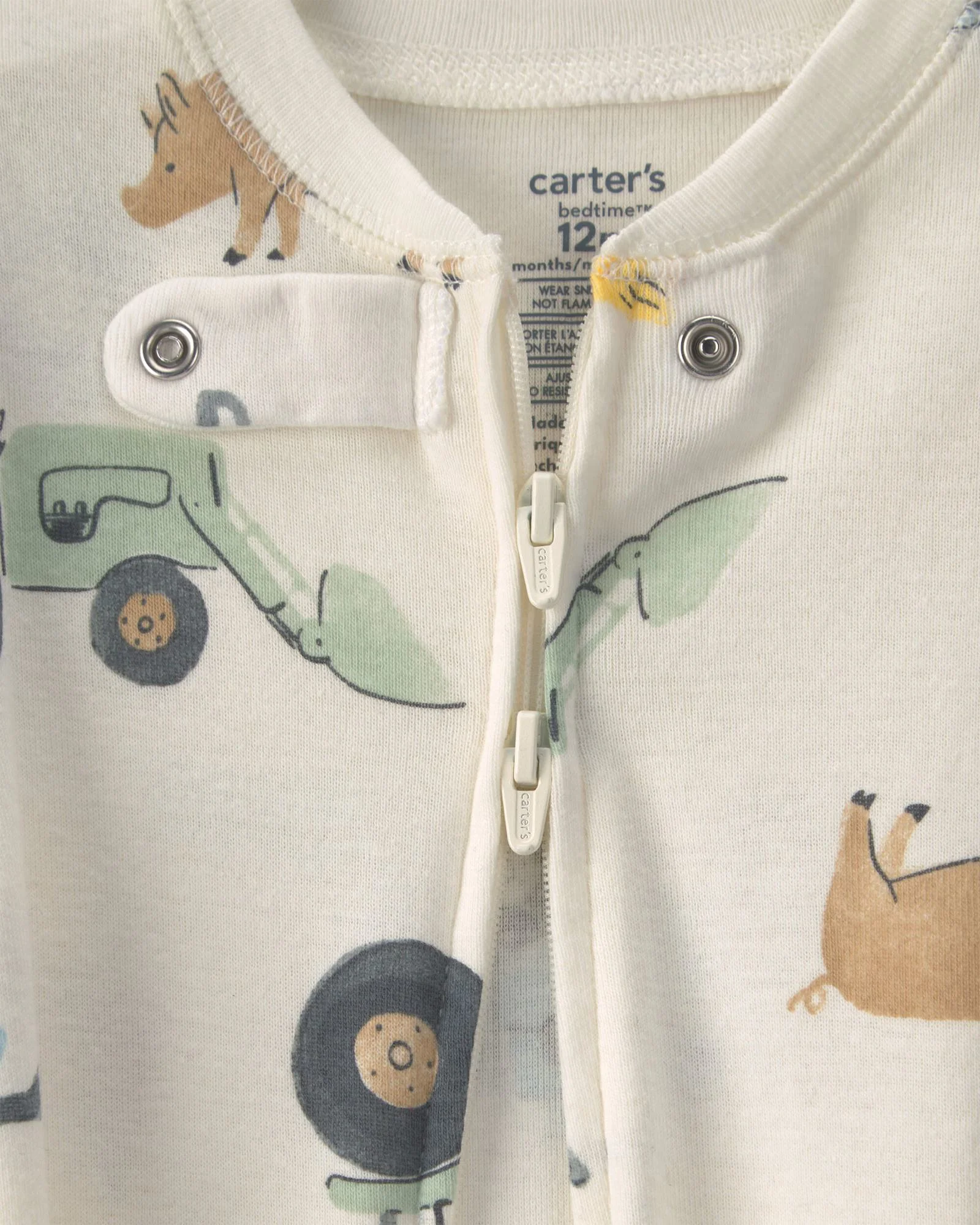 Carter's Pijama din bumbac Farm foto