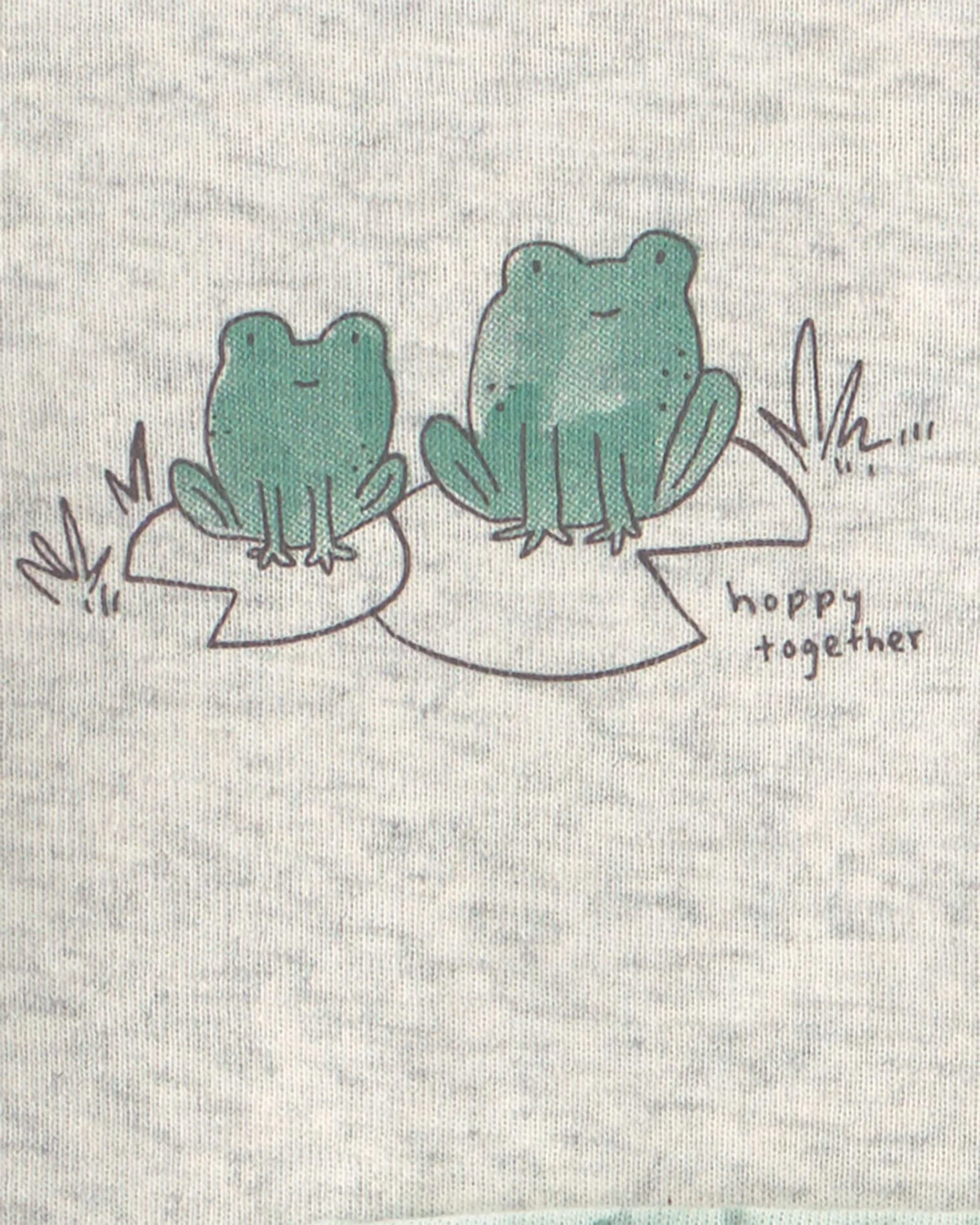 Carter's Set 3 piese Frog - 2 body si pantaloni foto