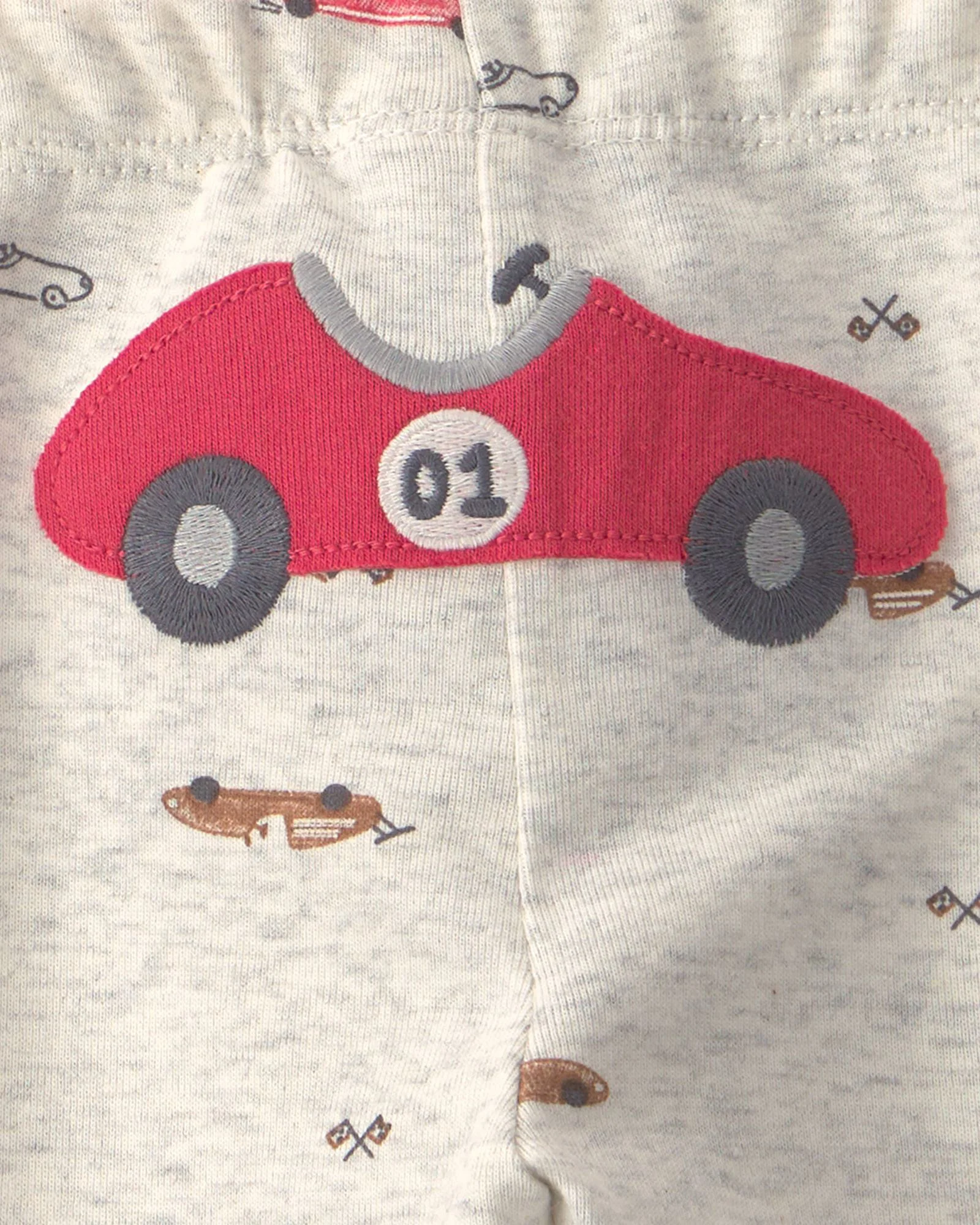 Carter's Set 3 piese Race Car - 2 body si pantaloni foto