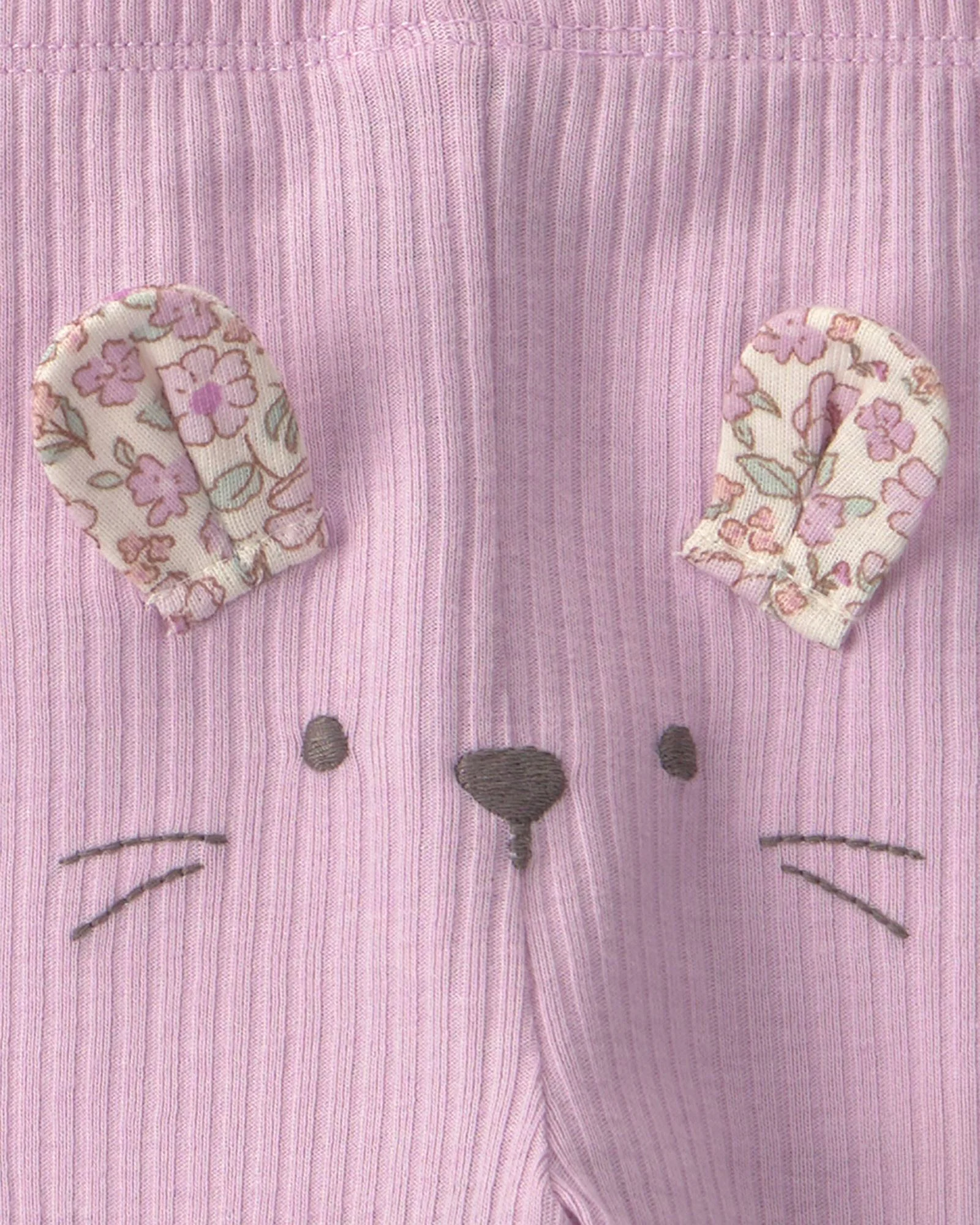 Carter's Set 3 piese Bunny Florals - 2 body si pantaloni foto