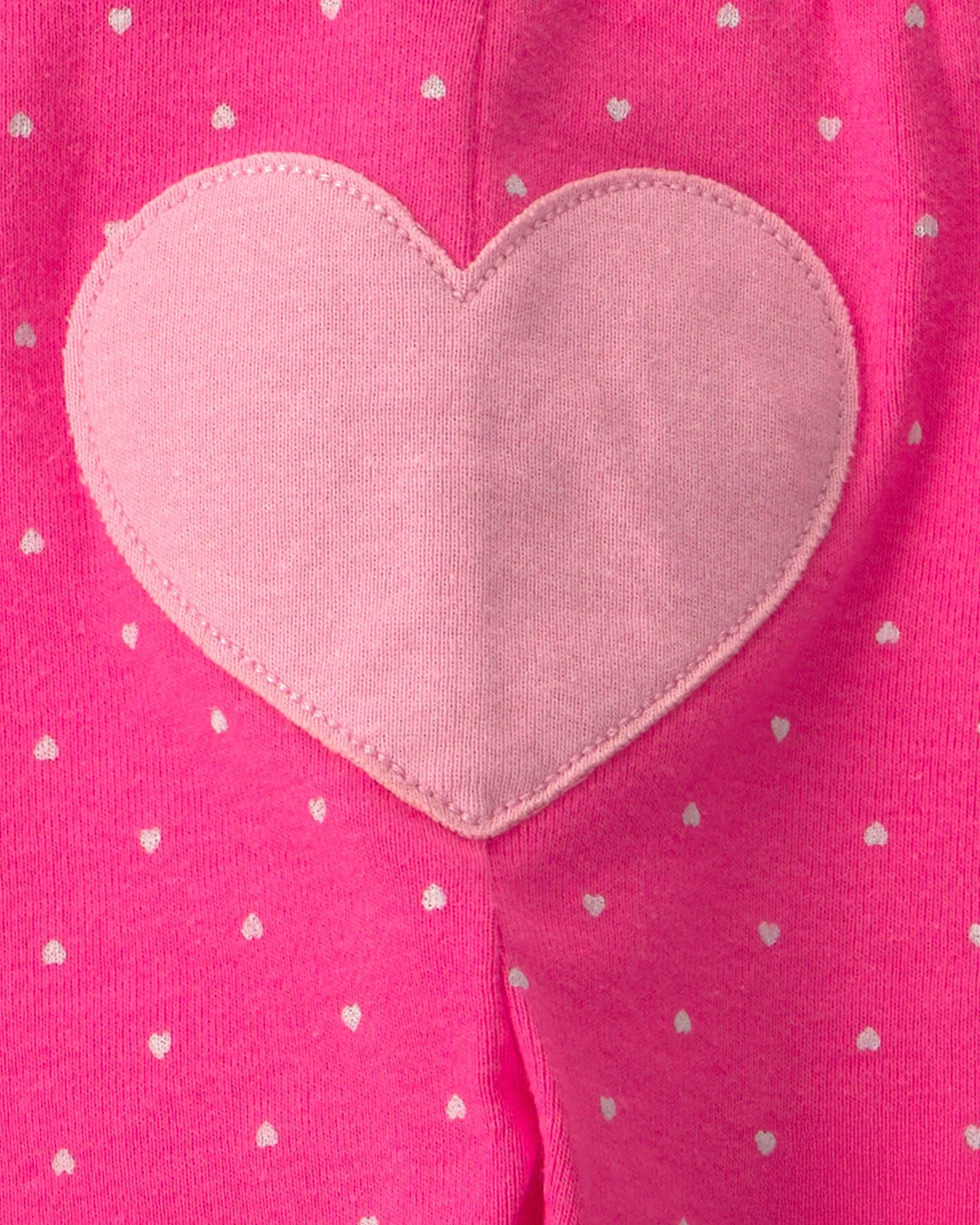 Carter's Set 3 piese Hearts & Flowers - 2 body si pantaloni foto