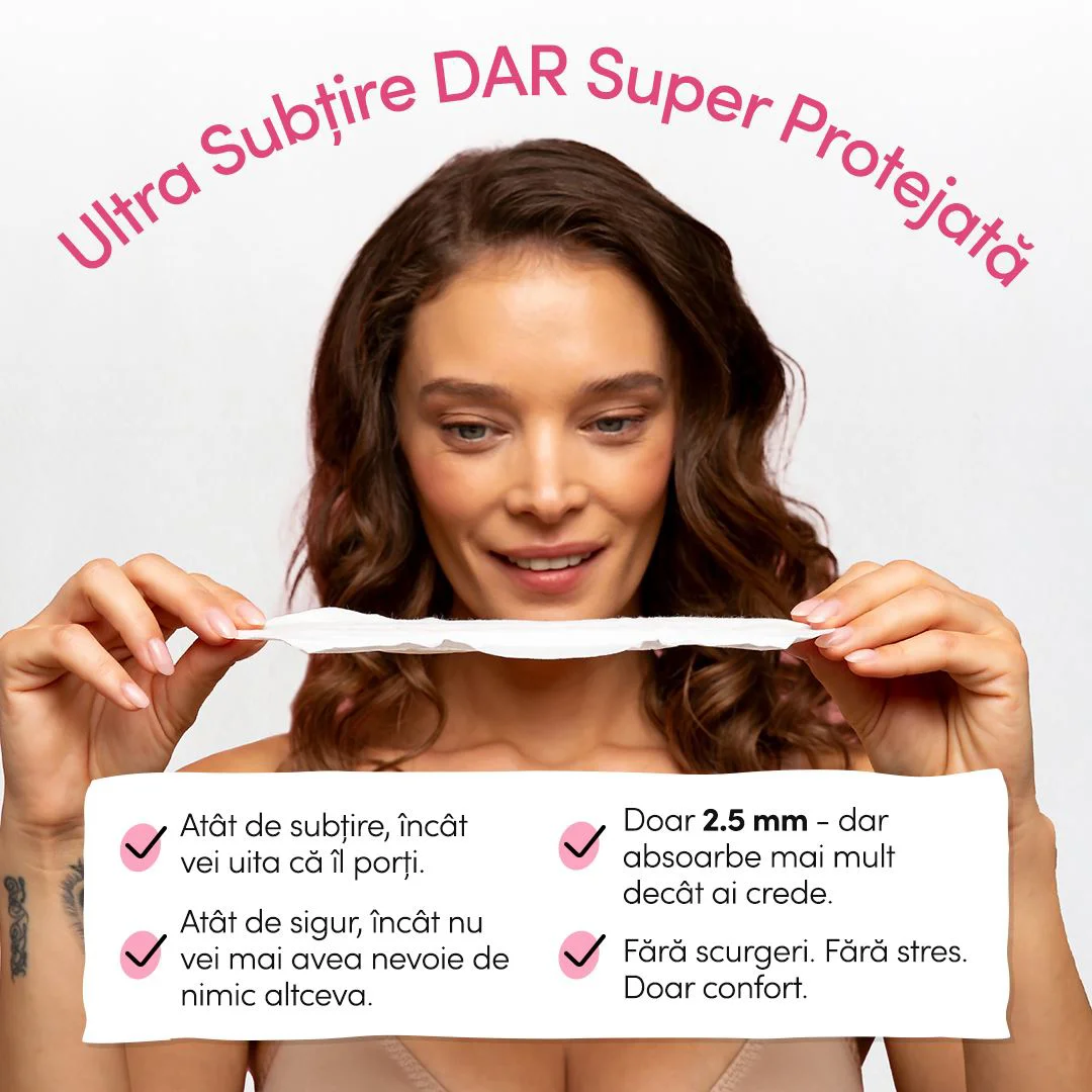 Absorbante din bumbac organic Enroush Night, 8 buc. foto